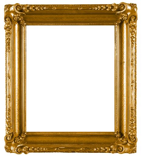 25 Gold Frame PNG Konsep Terkini