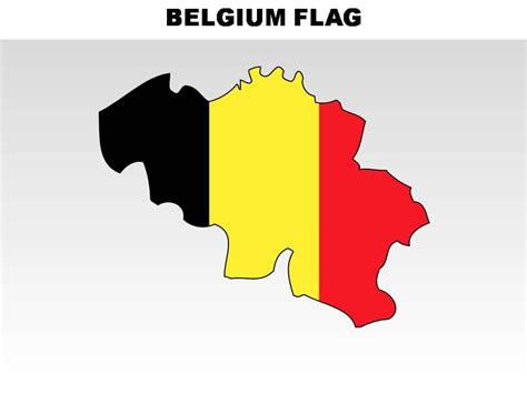 Belgium Country Powerpoint Flags Powerpoint Shapes Powerpoint Slide