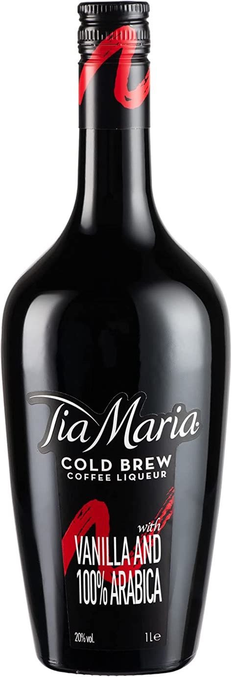 Tia Maria Cold Brew Coffee Liqueur With Vanilla And 100 Arabica Rich Roasted Coffee