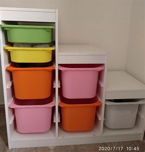 Ikea Trofast Storage Combination With Boxes Qatar Living