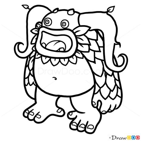Singing Monsters Coloring Pages My Singing Monsters Coloring Pages