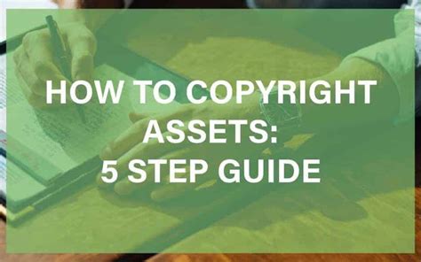 How To Copyright Assets 5 Step Guide Profiletree