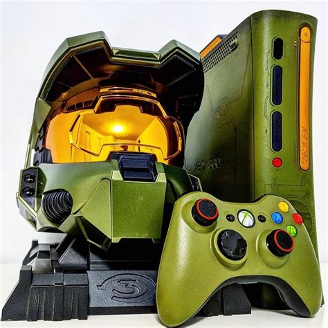 Xbox 360 Halo 3 Special Edition Xbox T Card Xbox Custom Consoles