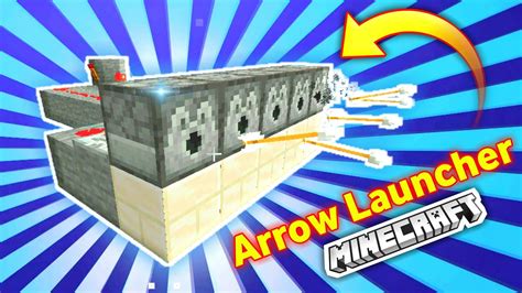 How To Make A Automatic Arrow Launcher In Minecraft How To Make A