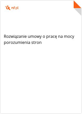 Dlatego pismo o rozwiązanie umowy może zostać złożone albo przez pracodawcę, albo pracownika. Rozwiązanie umowy o pracę na mocy porozumienia stron 2019 ...