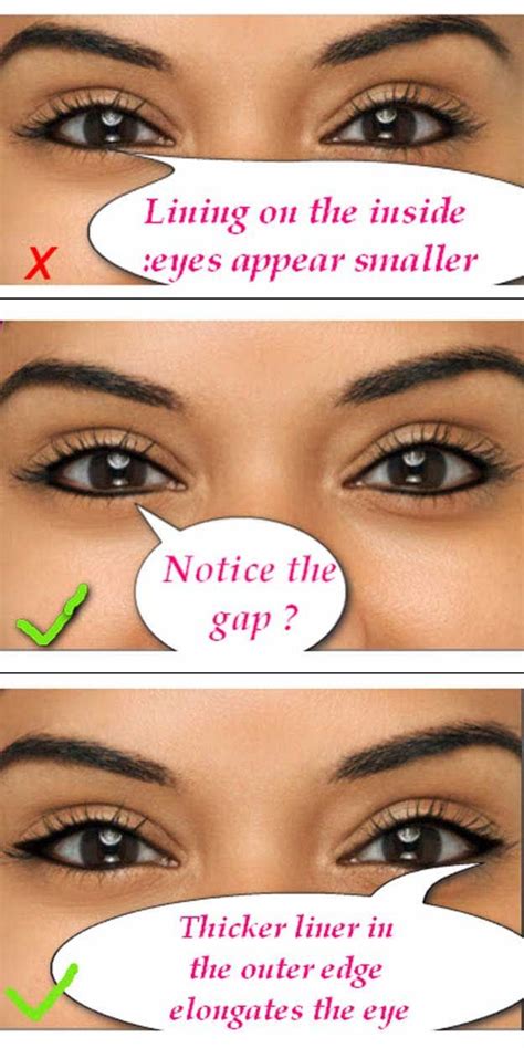 34 Makeup Tutorials For Small Eyes Makeup For Small Eyes Makeup Tutorial Eyeliner Applying