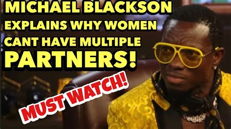 michael blackson explains why women cant have multiple partners michaelblackson youtube