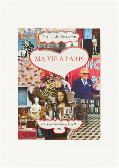 Book Ma Vie à Paris Astier De Villatte Département Féminin