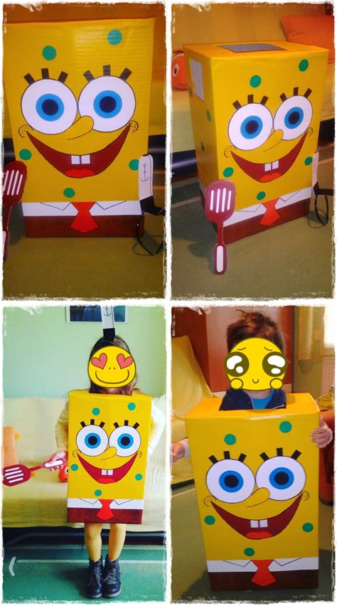 I decided today would be a great day to share one of my favorite homemade costumes with the world. #spongebob #costume #diy #spongebobcostume in 2020 ...