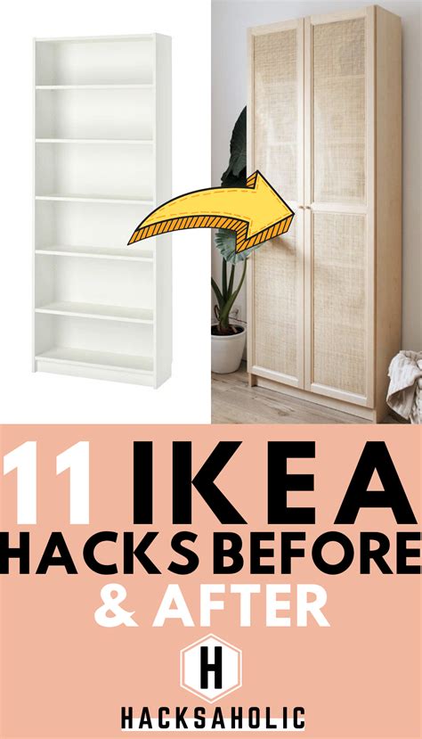 11 Ikea Hacks Before And After Hacksaholic Ikea Furniture Hacks