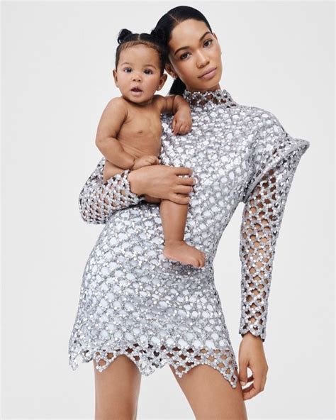 Chanel Iman Joins Daughter Cali For Harpers Bazaar Kazakhstan Mommy