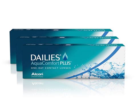 Focus Dailies Aqua Comfort Plus 90 Pack Daily Disposables Contact