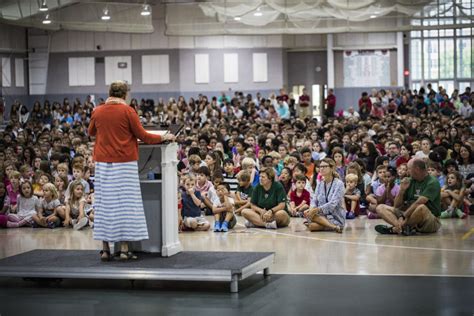 Students Reflect On Well Being During All School Assembly Micds