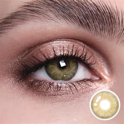 Gem Brown Color Contact Lenses【prescription】 Everylenses