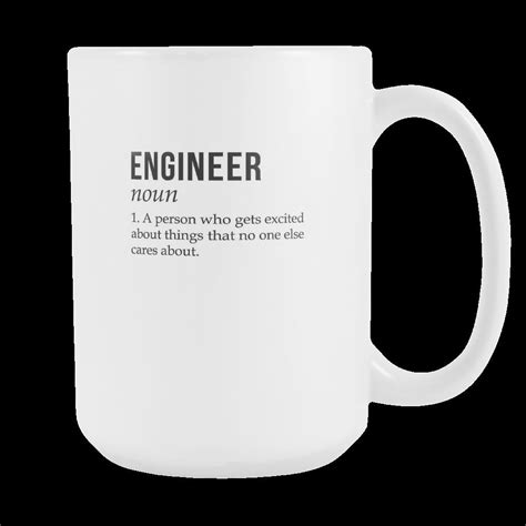 Engineer Noun Mug Is Perfect T For Any Engineer Coffee Or Tea