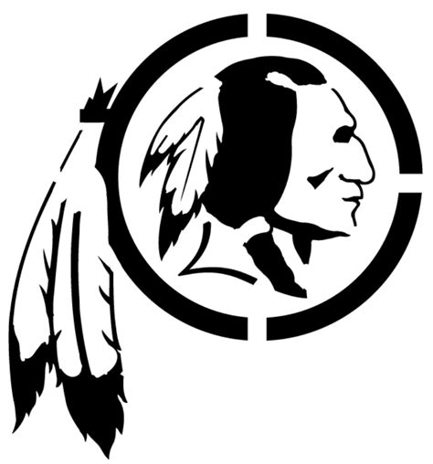 Washington football team, previously known as the washington redskins, started off in boston when the city was awarded an nfl franchise on july 9, 1932 and took the name of their landlords, the boston braves. Washington Redskins Logo Pumpkin Stencil | Chris Creamer's ...