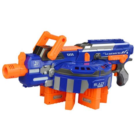 Electric Toy Gun Nerf Toy Guns 48pcs Soft Bullet Big Gun Launchers Cs
