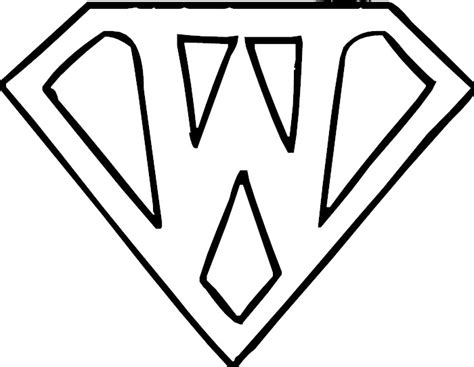 Letter W Coloring Page
