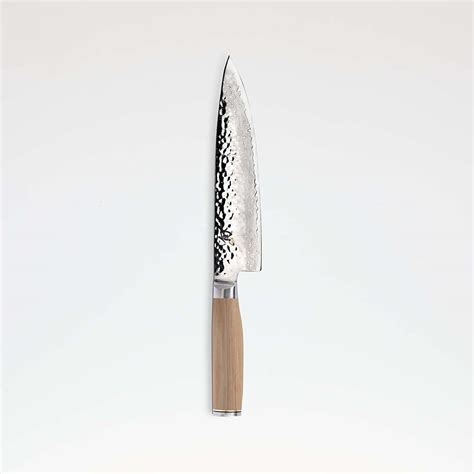 shun premier blonde 8 chef s knife reviews crate and barrel