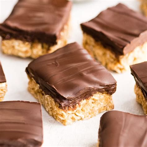 It's a chocolate cookie kind of day, but not your regular cookie shaped cookies. These Healthy No-Bake Chocolate Peanut Butter Oatmeal Bars ...