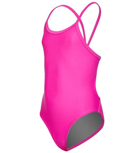 Sporti Learn To Swim Thin Strap One Piece Swimsuit Youth 22 28 At