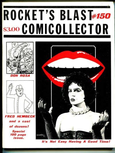 Vintage Fanzine Rockets Blast And Comic Collector Tumbex