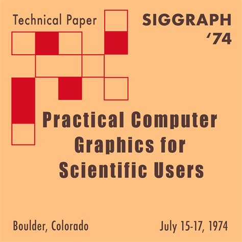 “practical Computer Graphics For Scientific Users” By Wright Acm