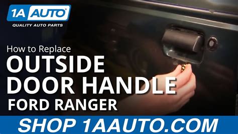 How To Replace Exterior Door Handle 93 00 Ford Ranger Youtube