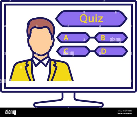 Tv Quiz Show Color Icon Television Intellectual Game Online Quiz