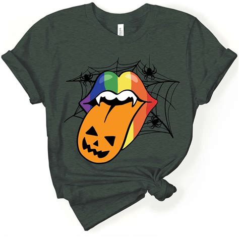 Pumpkins Rainbow Lips Svg Mouth Svg Halloween Tongue Out Etsy