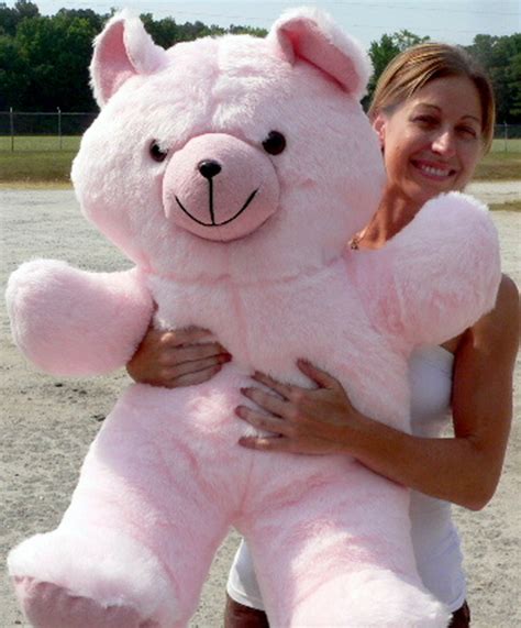 Giant Soft Pink Teddy Bear 36 Inches Fnginc