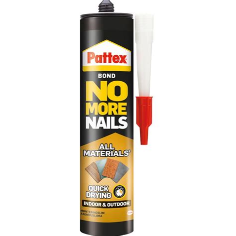 Pattex No More Nails Quick Drying Asennusliima 280 Ml Motonet Oy