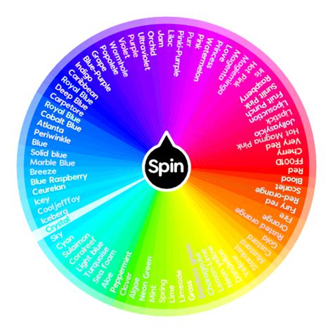 Rainbow Wheel Spin The Wheel App