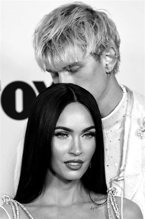 Megan Fox And Machine Gun Kelly Team Up In Pink At The 2021 Iheartradio