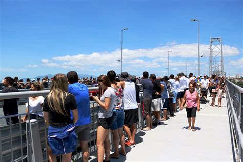 Ponte Hercílio Luz é reinaugurada em Florianópolis Jornal O Celeiro