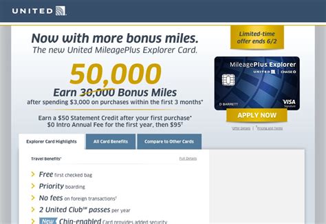 Plus, earn 3x miles on united purchases and 2x miles on all other travel. 55K United MileagePlus Explorer Signup Bonus Offer with $50 Statement Credit | TravelSort