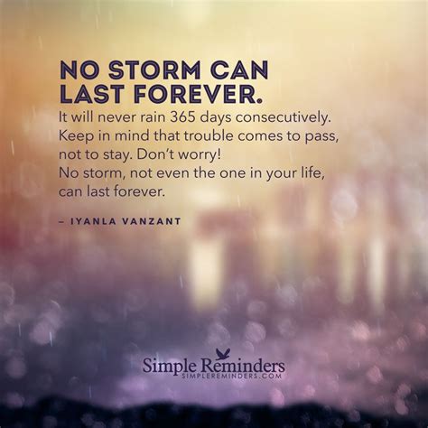 No Storm Can Last Forever By Iyanla Vanzant Passing