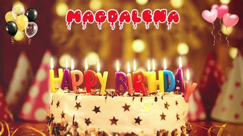 Magdalena Happy Birthday Song Happy Birthday To You Youtube