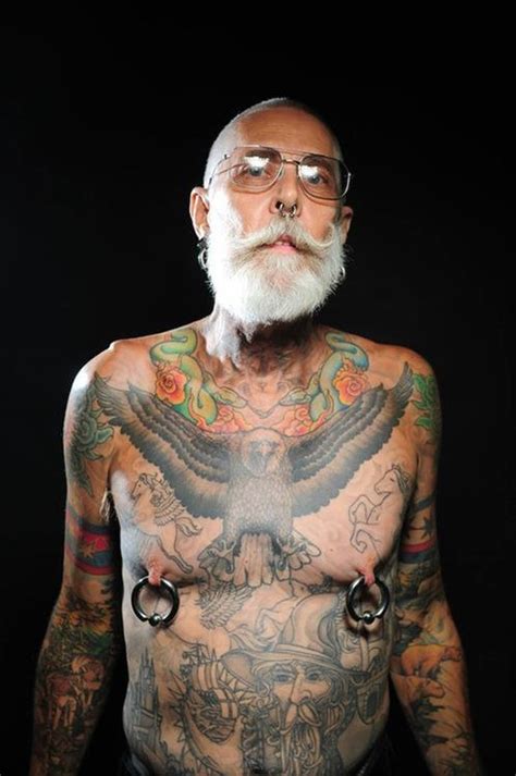 Some of the greatest people in the world are covered in tattoos. Photos Of Inked Seniors Show What Tattoos Look Like On ...