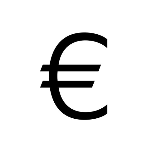 Euro Logo Png Transparent Image Download Size 1500x1500px