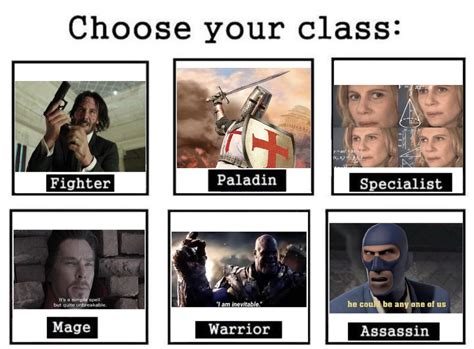Choose Your Meme Fighter Rmemes