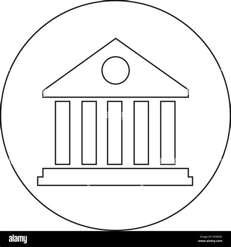 Library Building Icon Stock Vector Image And Art Alamy