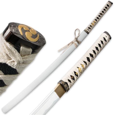 Musha Bushido Zetsurin Samurai Sword White Knives And Swords