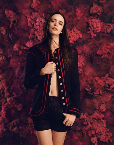 Stacy Martin By Jeff Hahn For UK Glamour June CHANEL Pre Fall Girl Photography Poses