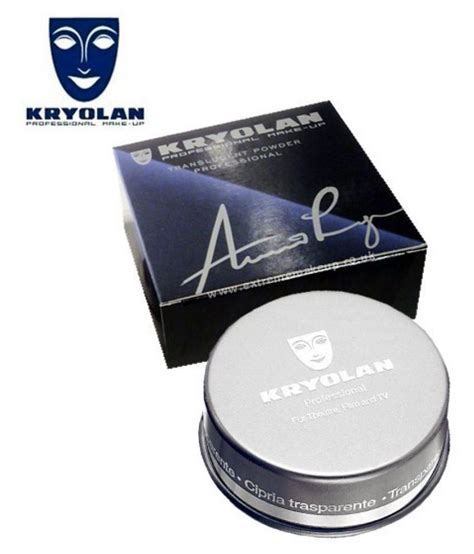 Kryolan Translucent Powder Loose Powder Tl 1 20 Gm Buy Kryolan