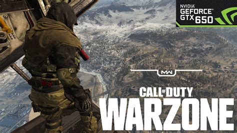 Call Of Duty Warzone Gtx 650 I5 4460 8gb Ram 800x600 Youtube