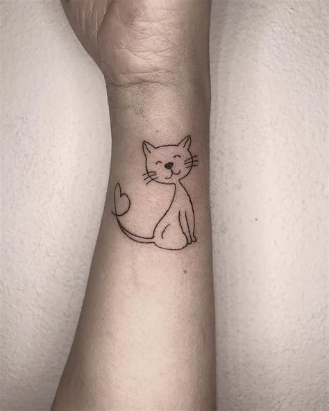 top 61 best simple cat tattoo ideas [2021 inspiration guide]