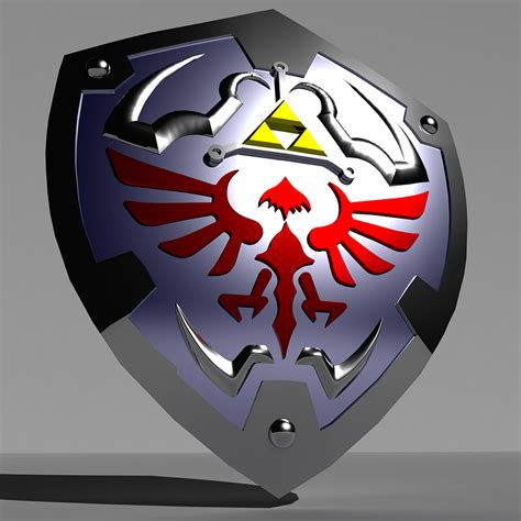 Hylian Shield 4 By Motecuhzoma Design On Deviantart