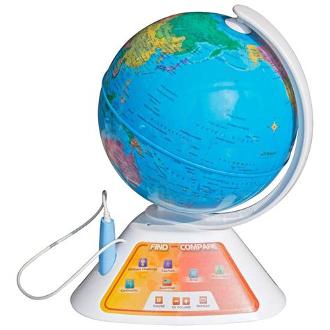 Oregon Scientific Smart Globe Discovery Educational World Geography
