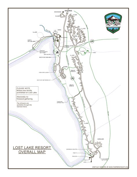 Lost Lake Campground Map Map Of The World